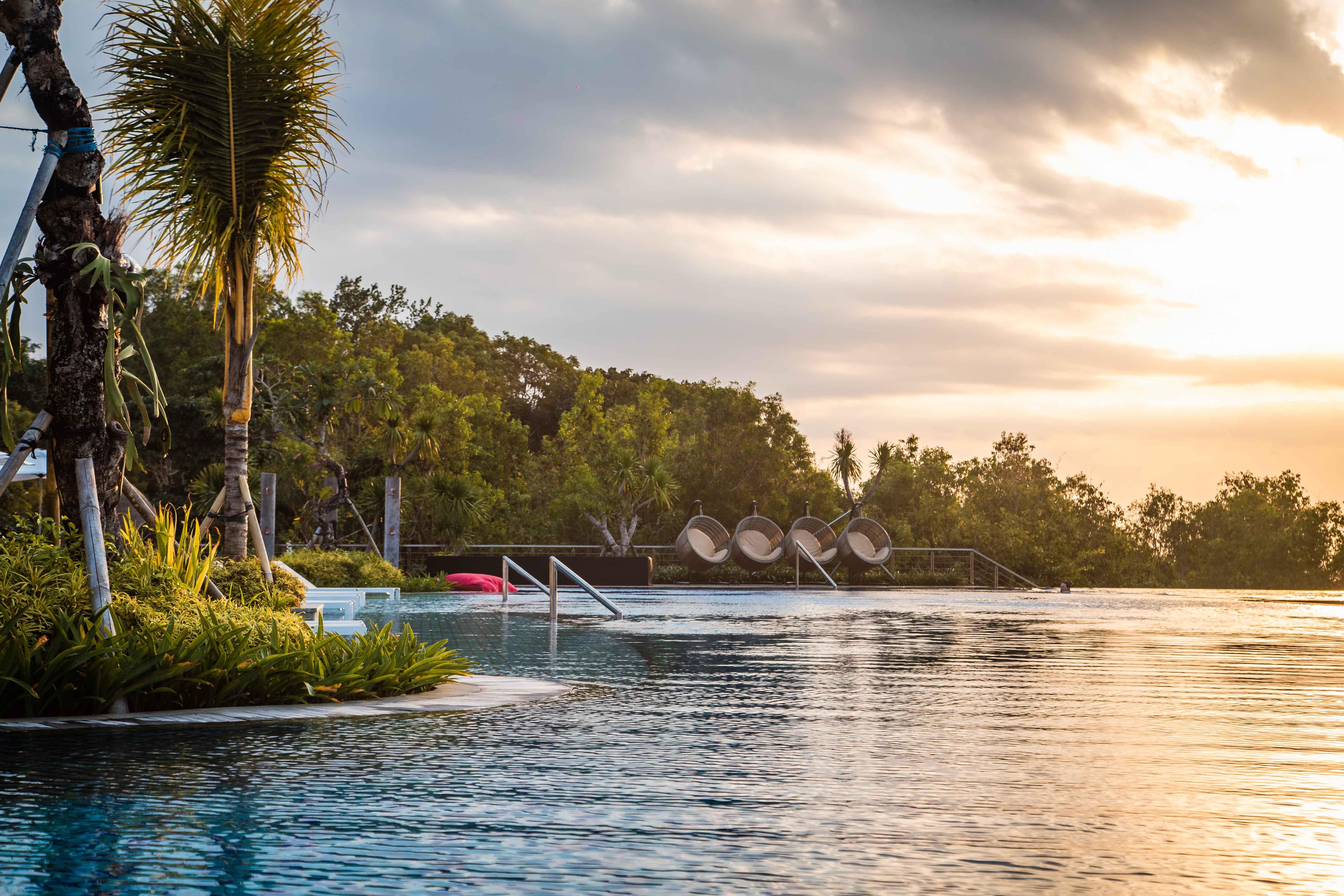 Renaissance Bali Uluwatu Resort & Spa Ungasan Exterior foto The Lagoon